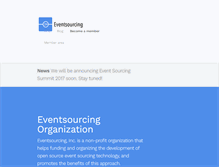 Tablet Screenshot of eventsourcing.com